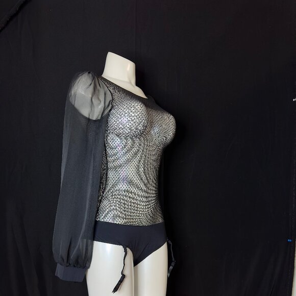 MASION CLOSE BODYSUIT W/PANTY - Picture 2 of 9